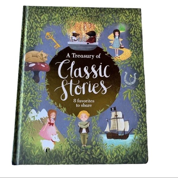 A Treasury of Classic Stories book VGUC - Picture 1 of 7
